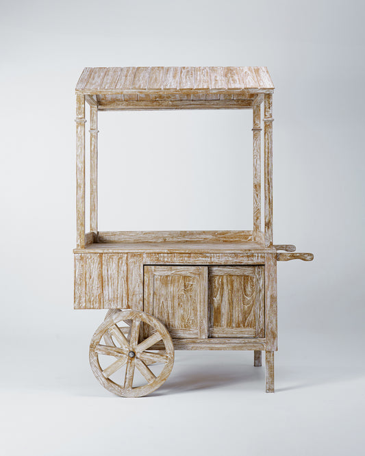 Bali Cart Whitewash