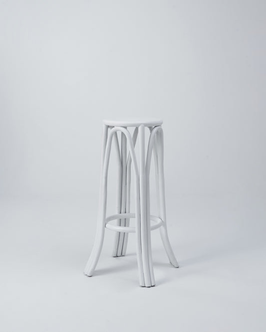 Barstool Bentwood White