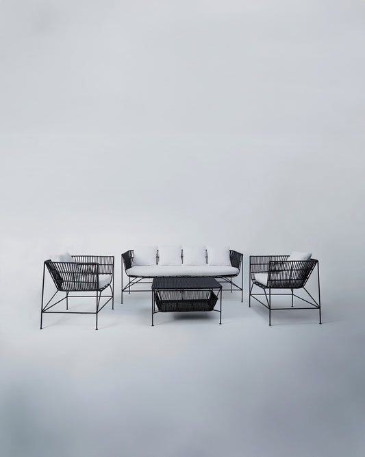 Capetown Lounge Set Black