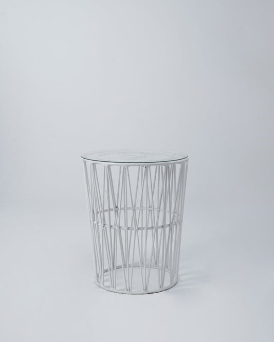 Low Cocktail Table Mexi White