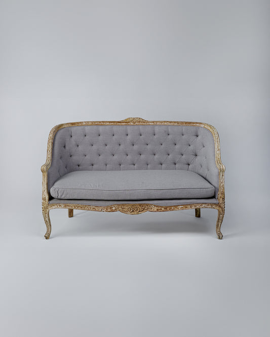 Grey Love Seat