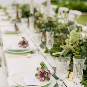 White Dining Table - balieventhire