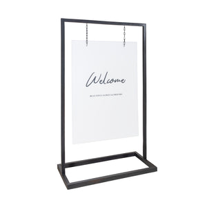 Welcome Acrylic Sign + Frame - balieventhire